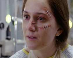 She played a small role in the popular television drama 